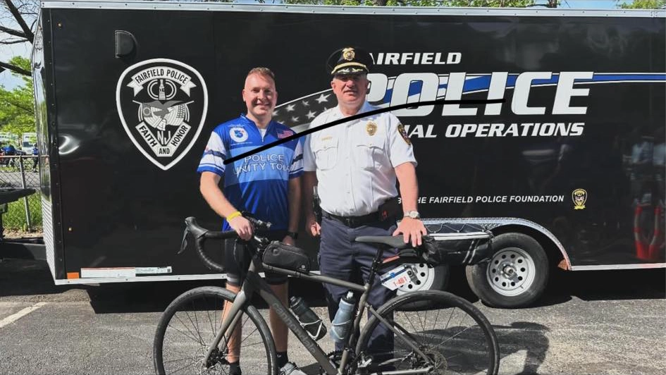 Buy-Rite Overhead Doors Supports Fairfield Police Department on the Police Unity Tour